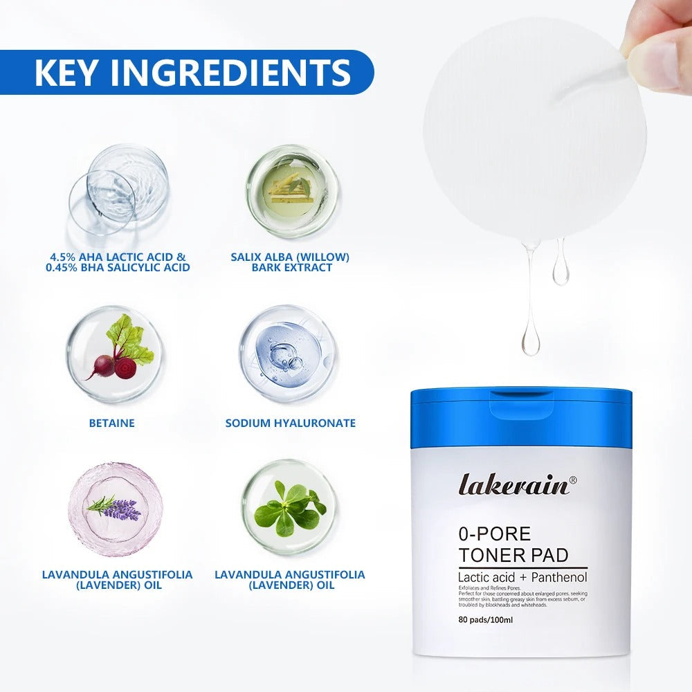 Zero Pore Pad 2.0 – Exfoliating & Pore-Smoothing Korean Facial Toner Pads (70pcs)