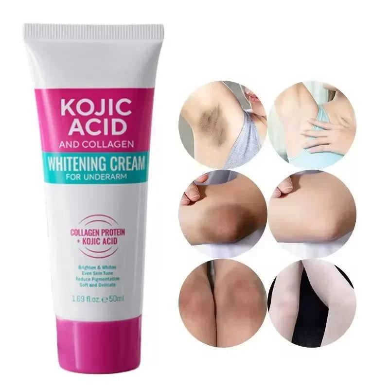 Collagen Underarm Whitening Cream with Kojic Acid and Moisturizer