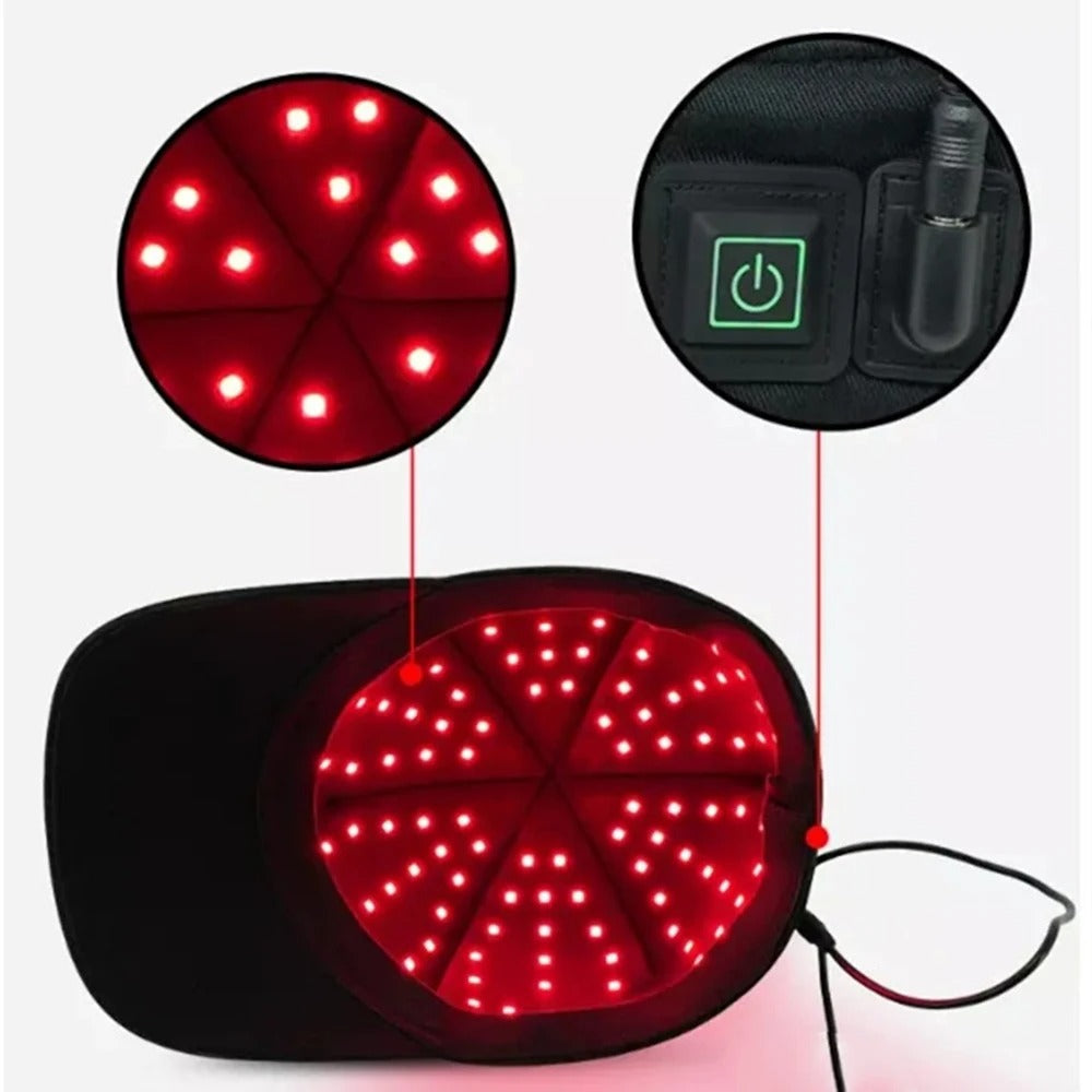 660nm & 850nm Red Light Therapy Hair Growth Cap