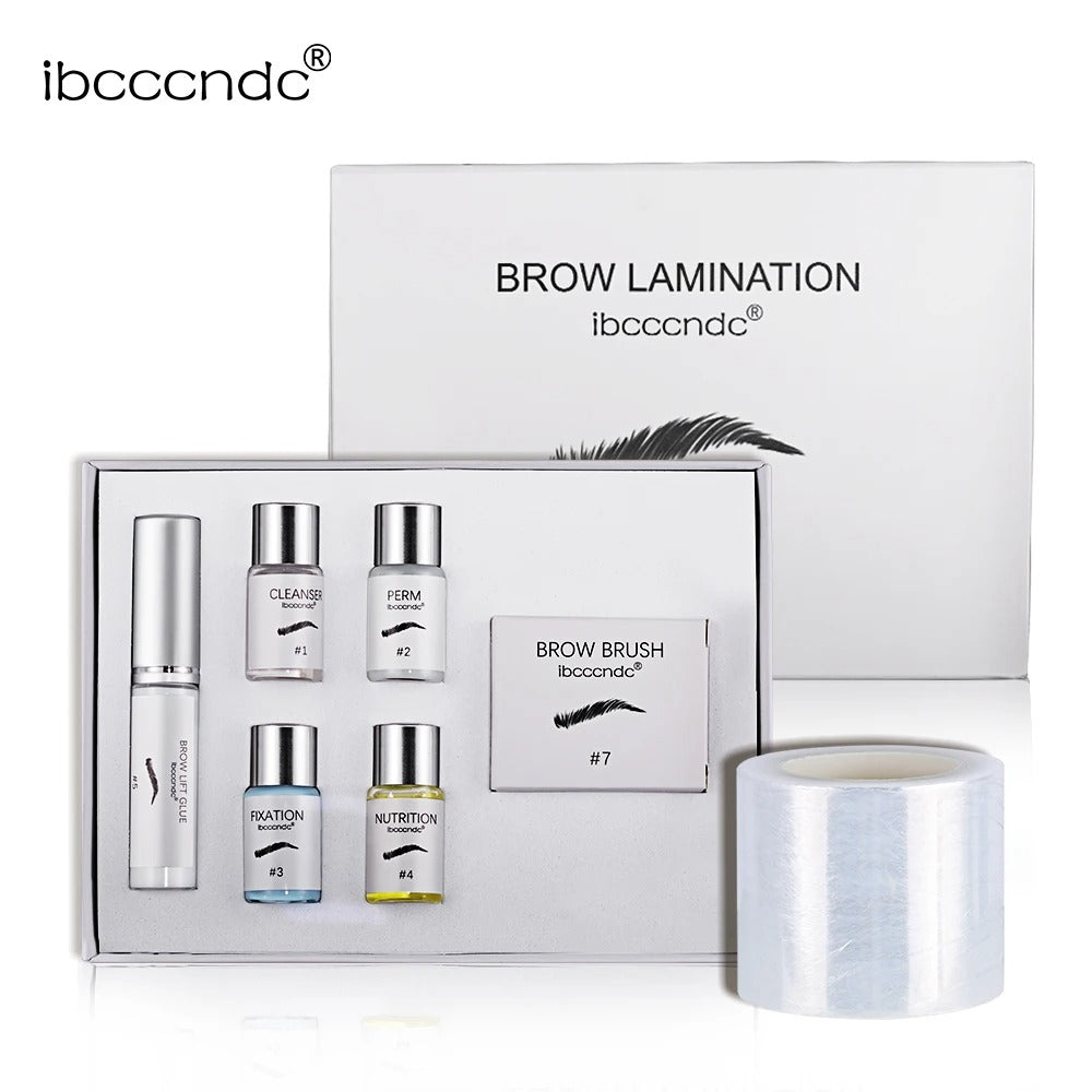 Brow Lamination & Lash Lift Kit – Semi-Permanent Brow Lift and Eyelash Perming Set