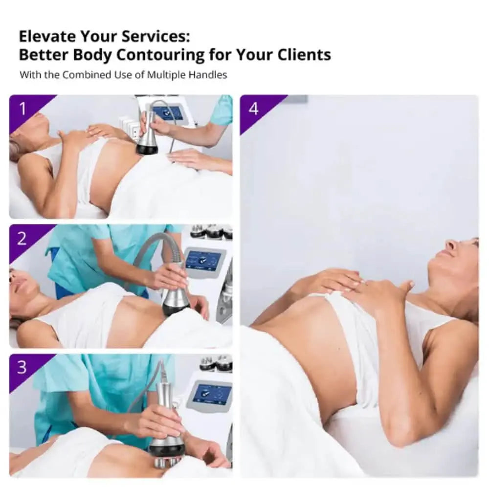 80K 10 in 1 Ultrasonic Cavitation Machine