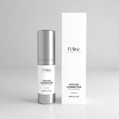 Feline Skinscience Vitiligo Corrector 30ml bottle and carton