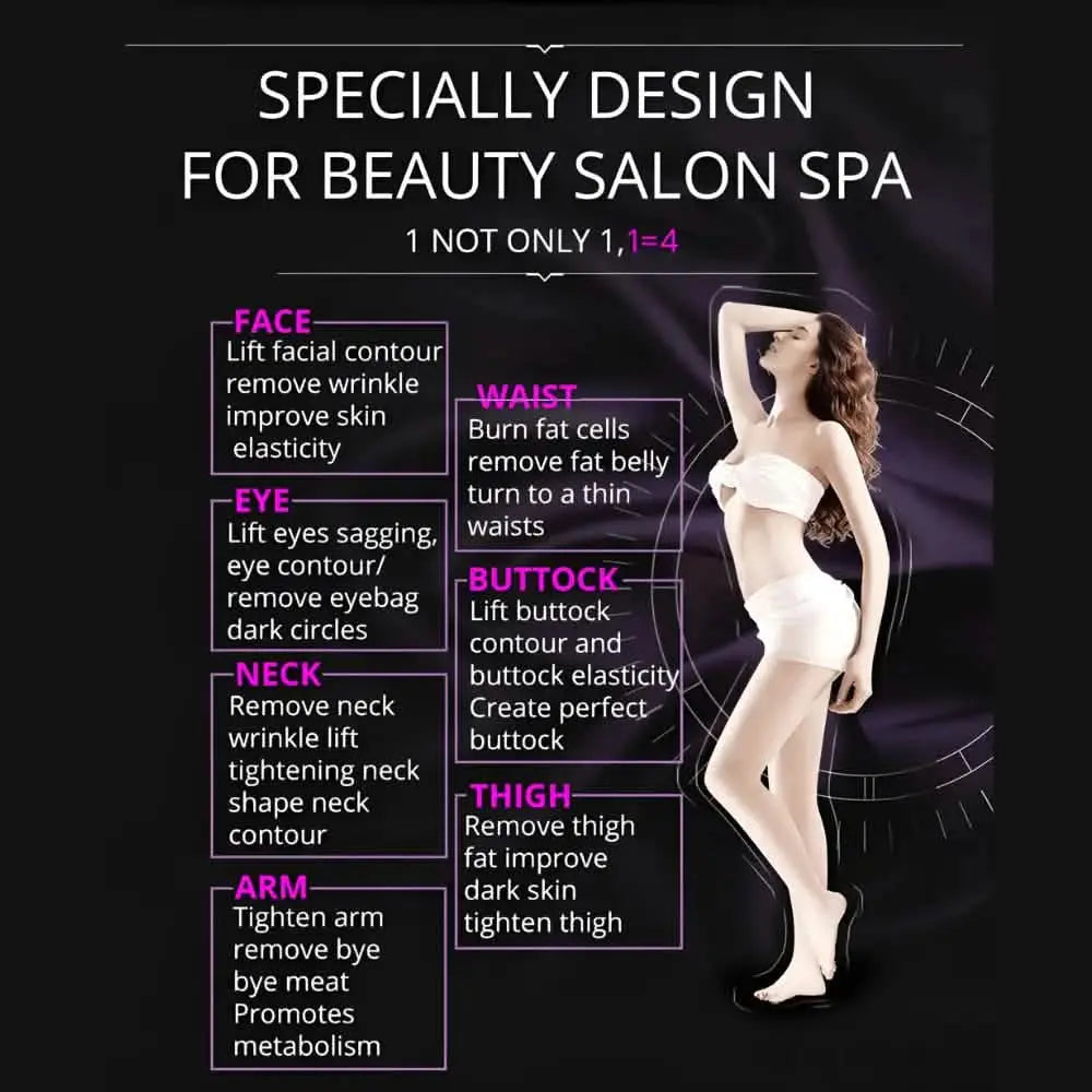 Ultrasonic Cavitation 5 In 1 Slimming Machine