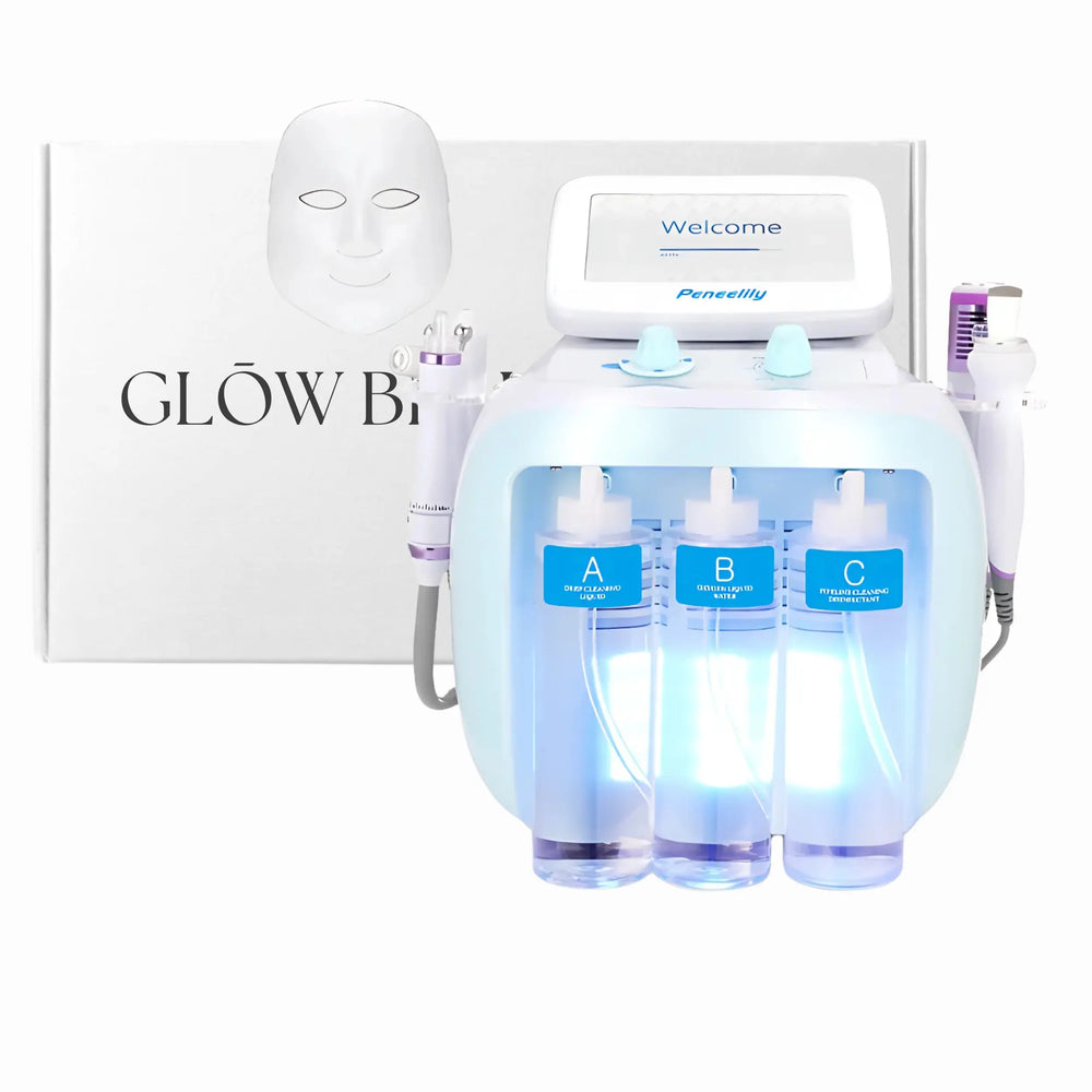 7 In 1 Hydra Dermabrasion Machine With LED Mask