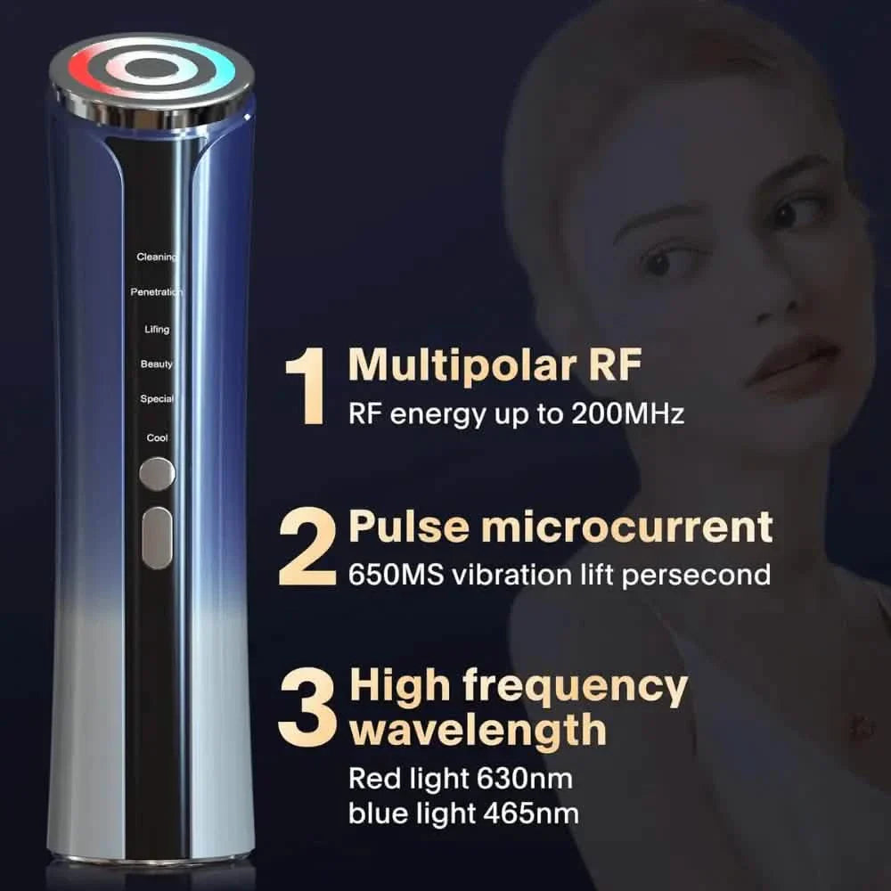 Turbo RF Radio Frequency Skin Tightening Facial Wand