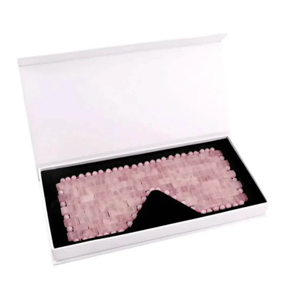 Reviving Rose Pink Quartz Authentic Eye Mask