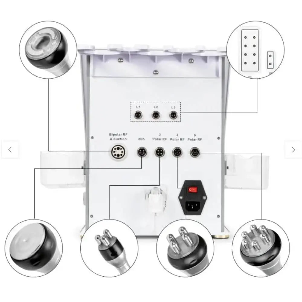 80K 6 in 1 Ultrasonic Cavitation Machine