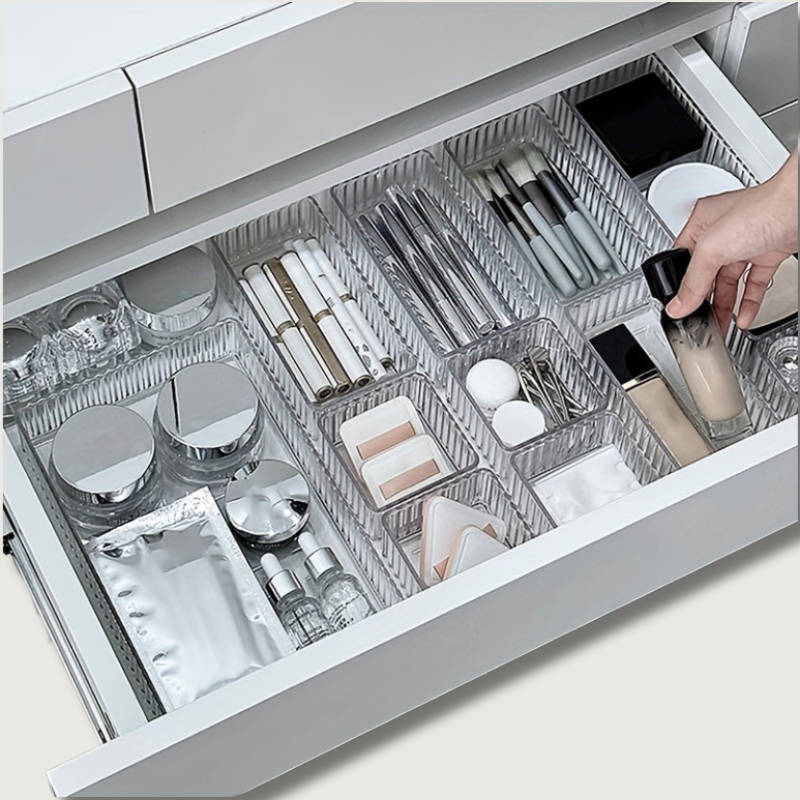 VanityBox – Elegant Makeup Organizer with Multiple Drawers