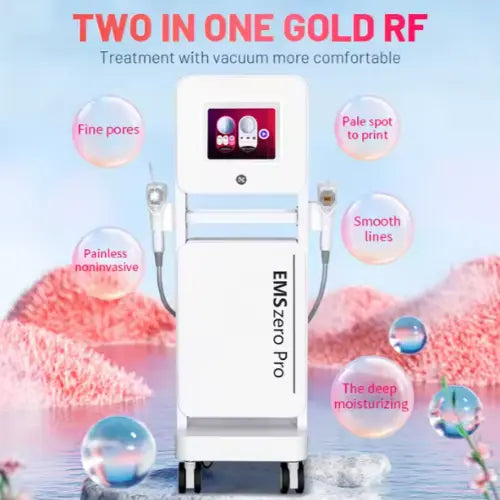 2 in 1 Gold EMSzero Pro Microneedling RF System