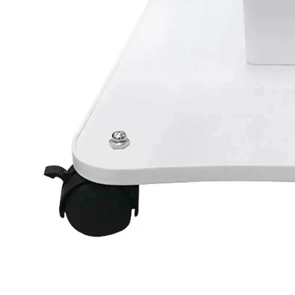 Professional White Beauty Salon Trolley On Wheels