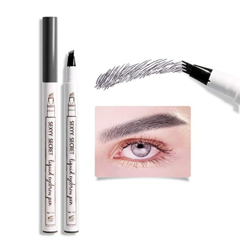 Precision Brow Pro - Waterproof Eyebrow Pencil with 4-Tip Applicator