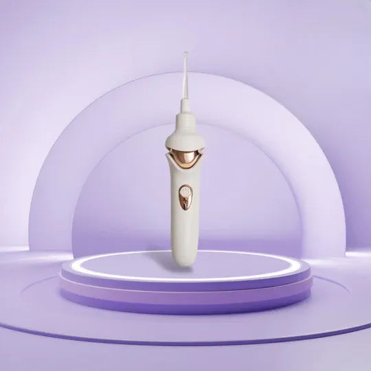 Painless Ear Cleaner with LED Light – Safe Earwax Removal for Adults and Children, Rechargeable with Soft Suction Technology