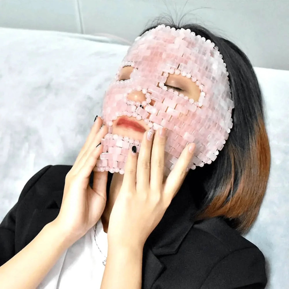 Reviving Rose Pink Quartz Authentic Face Mask