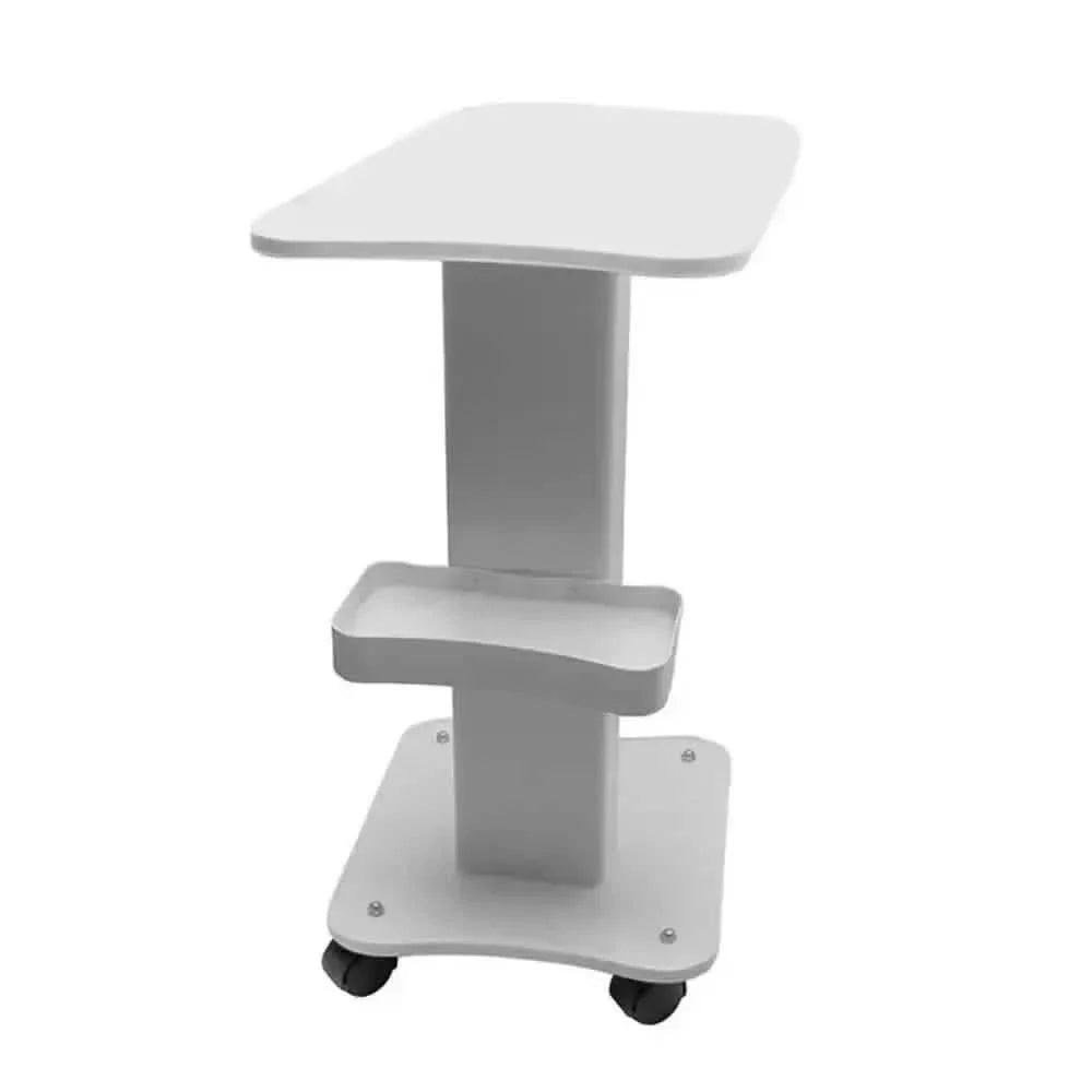 Professional White Beauty Salon Trolley On Wheels